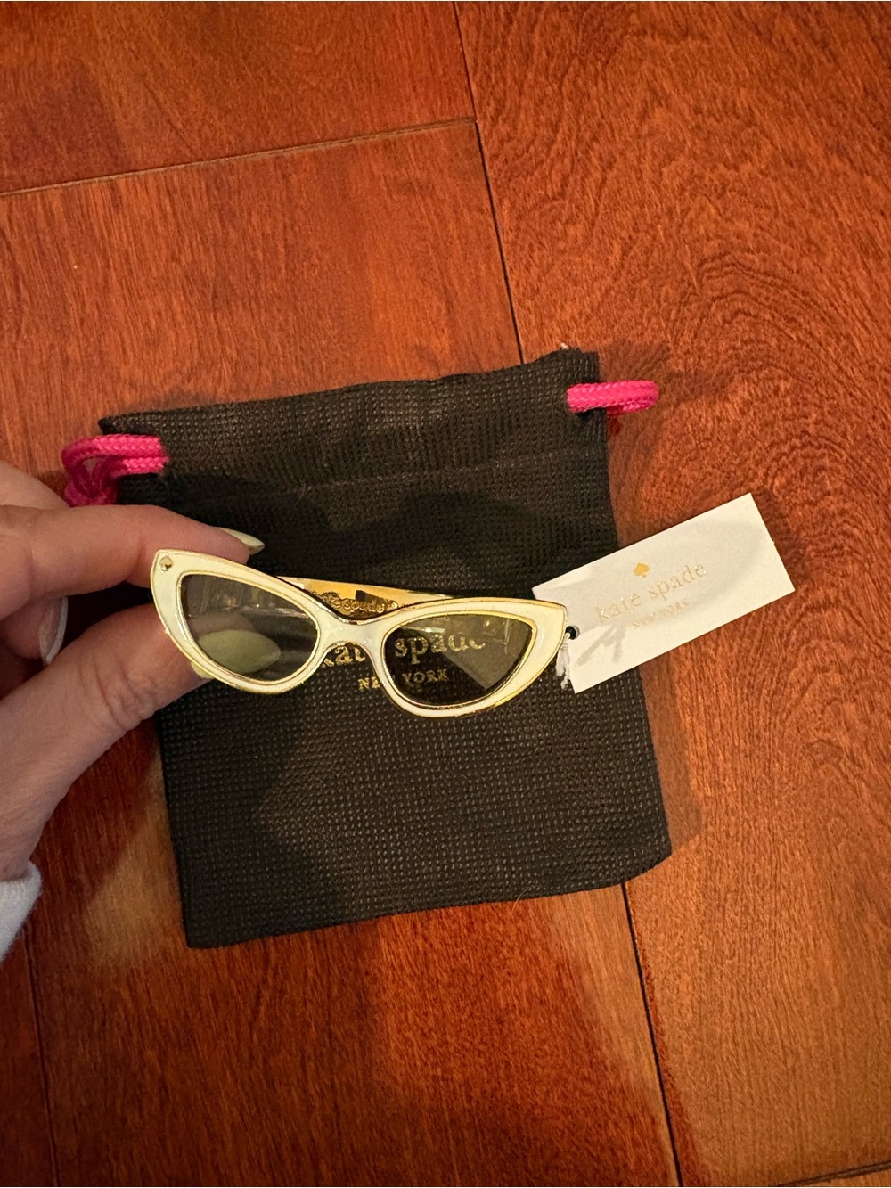 Kate Spade Lookout Glasses Bangle NWT